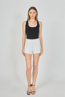 ENDLESS ROSE - Braided knit Top - TOPS available at Objectrare