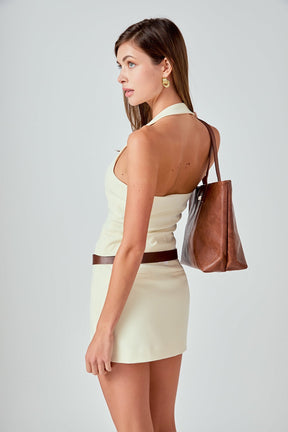 ENDLESS ROSE - Diana Classic High Waisted Mini Skirt - SKIRTS available at Objectrare