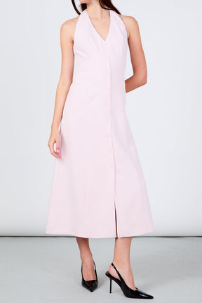 ENDLESS ROSE - Halter Midi Dress - DRESSES available at Objectrare