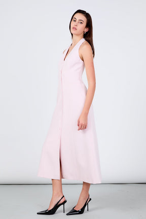 ENDLESS ROSE - Halter Midi Dress - DRESSES available at Objectrare