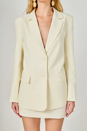 ENDLESS ROSE - Diana Standard 2 Button Blazer - JACKETS available at Objectrare