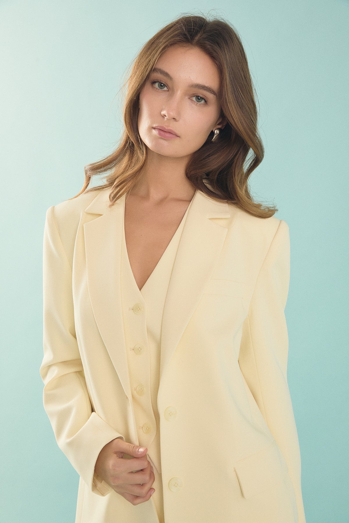 ENDLESS ROSE - Standard 2 Button Blazer - JACKETS available at Objectrare