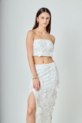 ENDLESS ROSE - Floral Embroidered Set - TOPS available at Objectrare