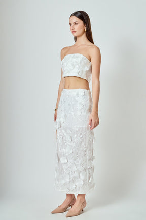 ENDLESS ROSE - Floral Embroidered Set - TOPS available at Objectrare