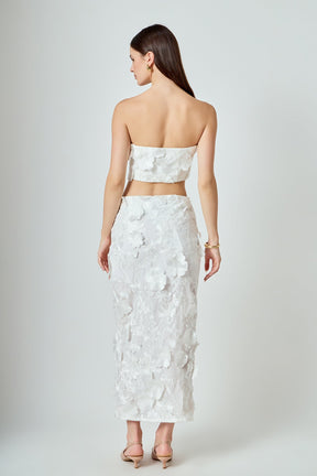 ENDLESS ROSE - Floral Embroidered Set - TOPS available at Objectrare