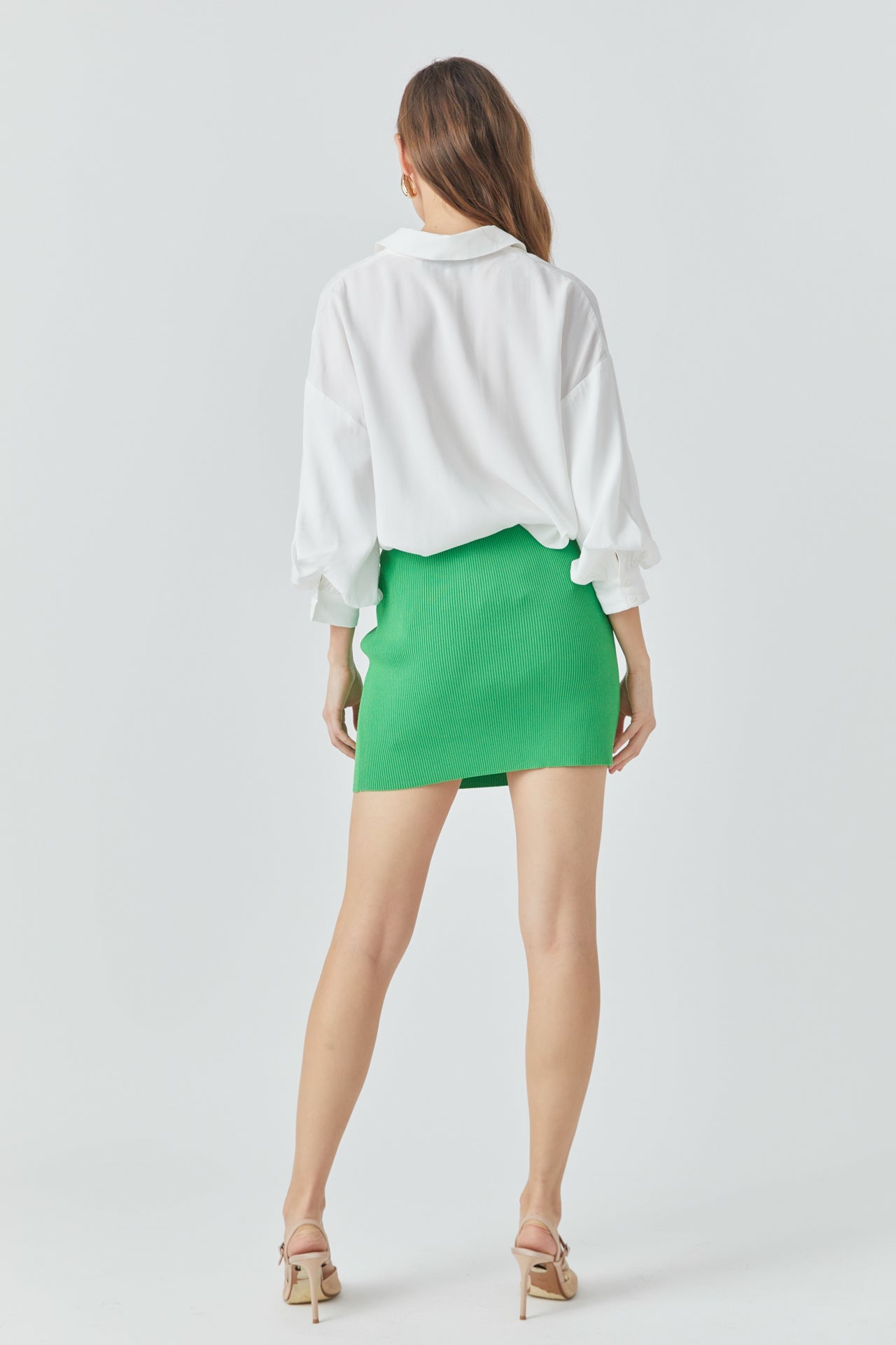 ENDLESS ROSE - Banded Knit Mini - SKIRTS available at Objectrare