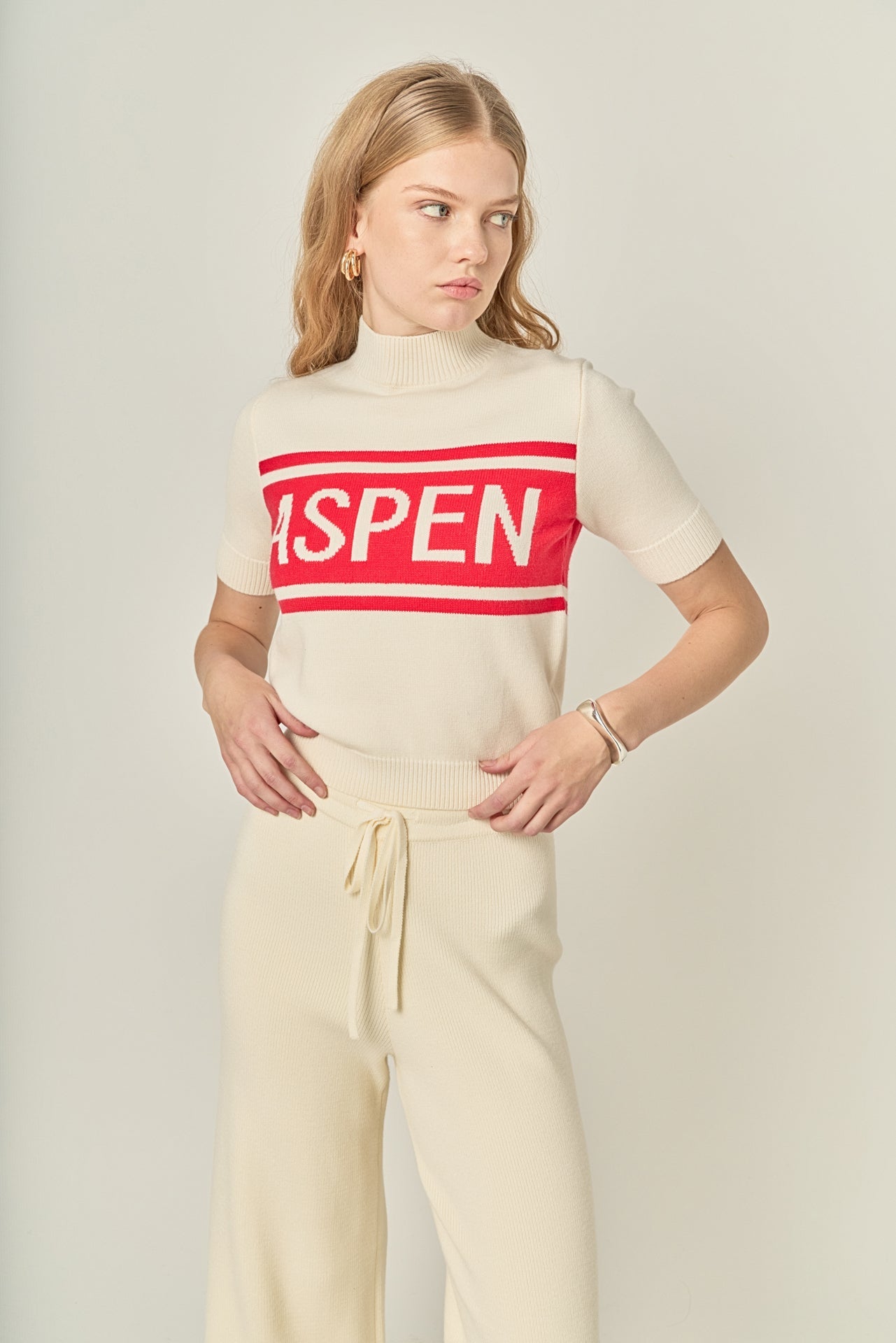 ENGLISH FACTORY - Aspen Sweater - SWEATERS & KNITS available at Objectrare