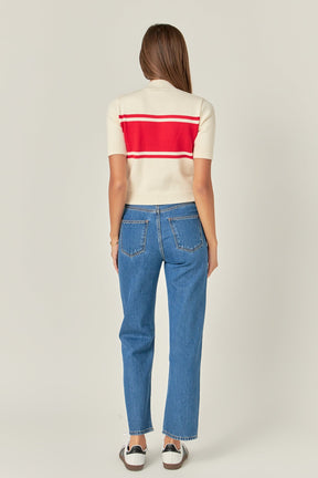ENGLISH FACTORY - Aspen Sweater - SWEATERS & KNITS available at Objectrare