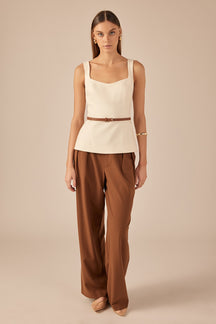 ENDLESS ROSE - Blend Sweetheart Long Top - CAMI TOPS & TANK available at Objectrare