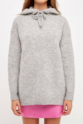 GREY LAB - Grey Lab - Oversize Knit Hoodie - HOODIES & SWEATSHIRTS available at Objectrare