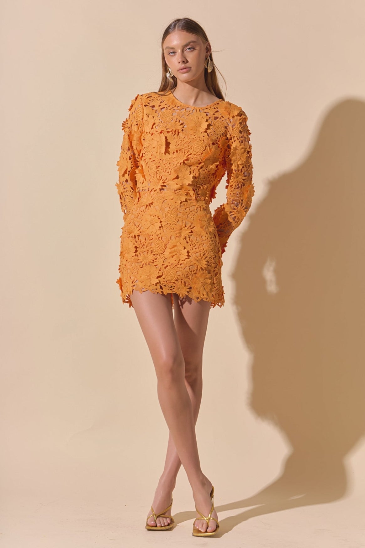 ENDLESS ROSE - Floral Lace Mini Skirt - SKIRTS available at Objectrare