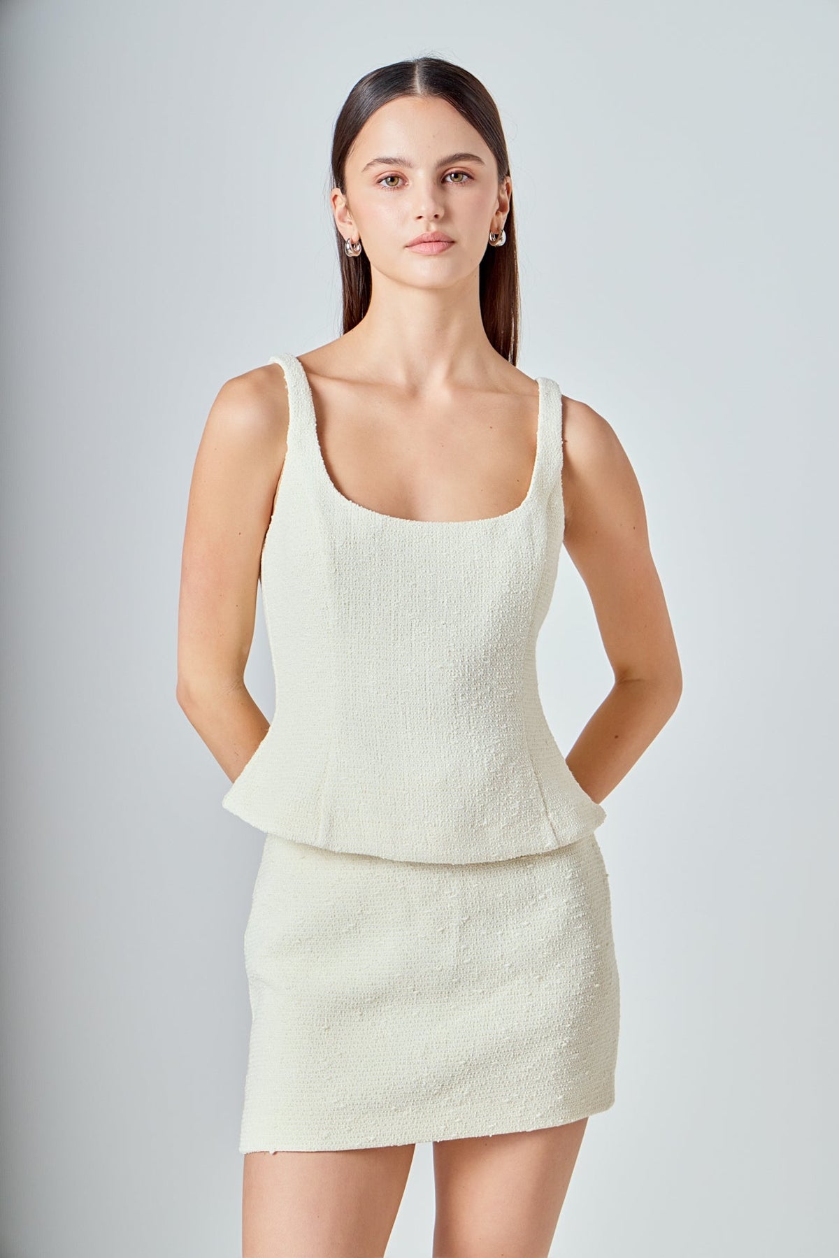 Tweed Tank Top