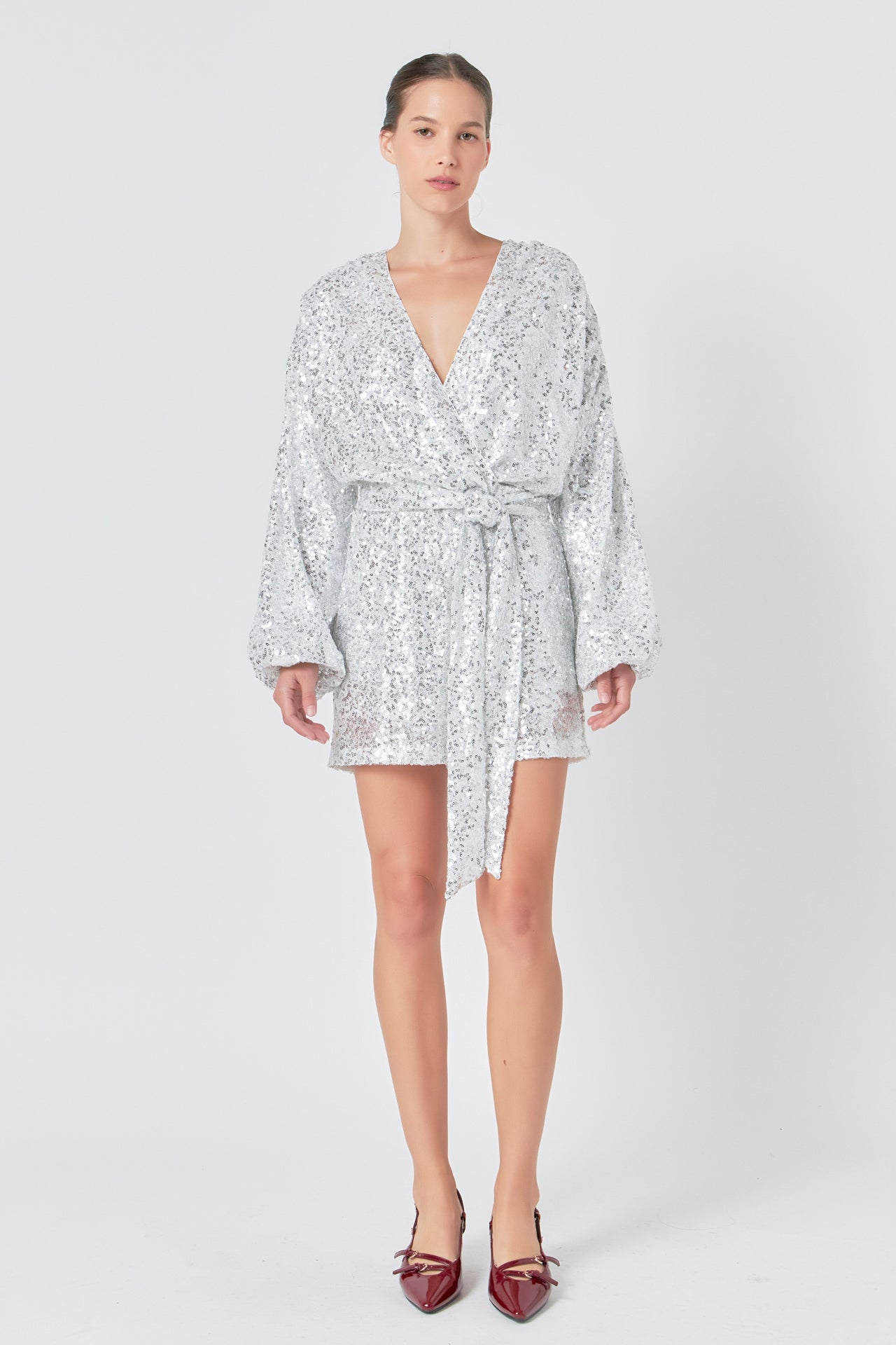 ENDLESS ROSE - Sequin Romper - ROMPERS available at Objectrare