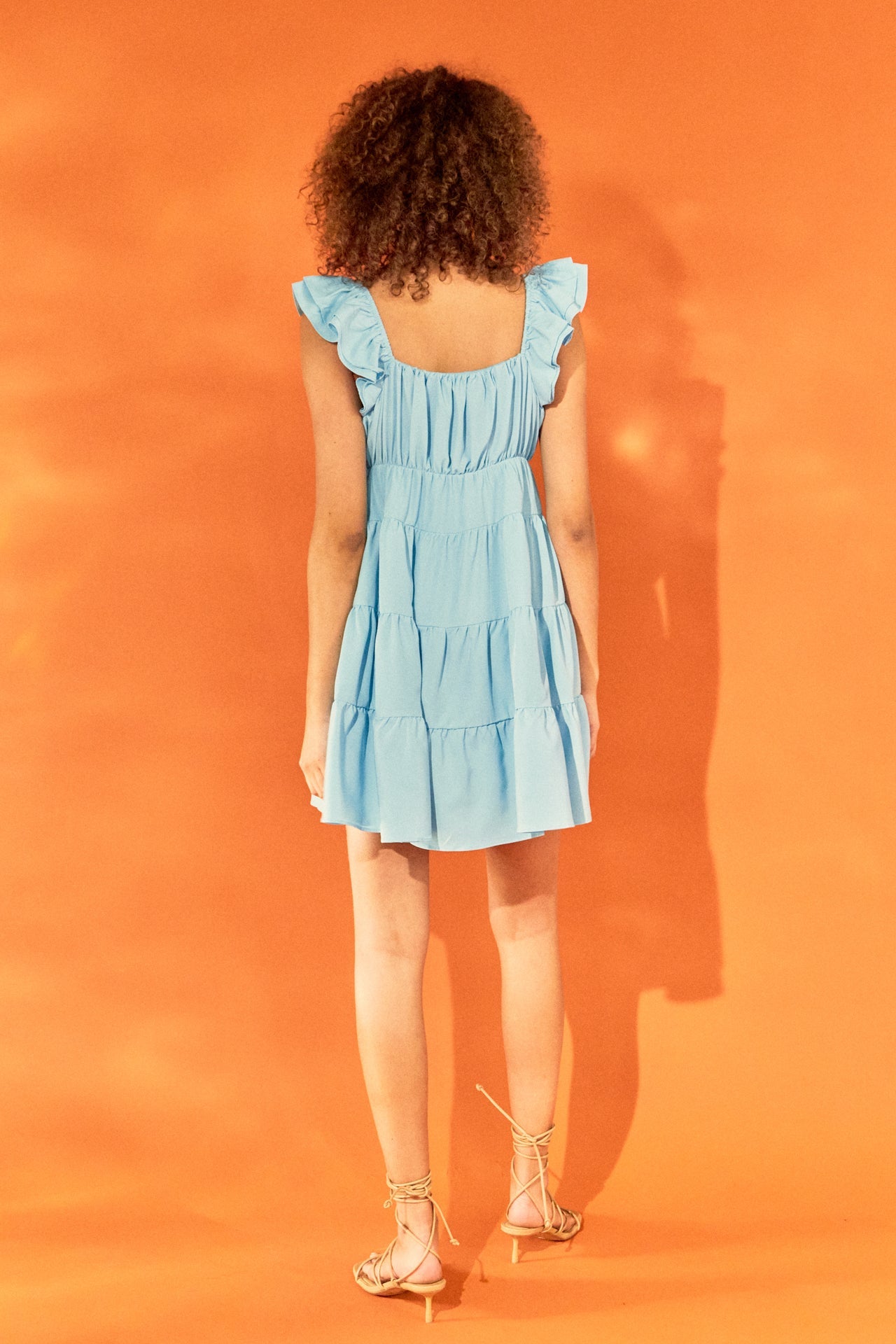 ENDLESS ROSE - Tiered Mini Dress - DRESSES available at Objectrare
