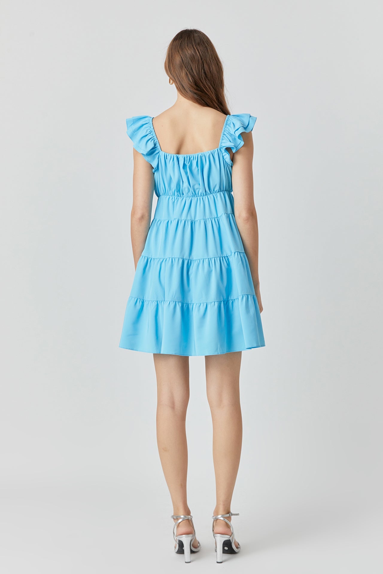 ENDLESS ROSE - Tiered Mini Dress - DRESSES available at Objectrare