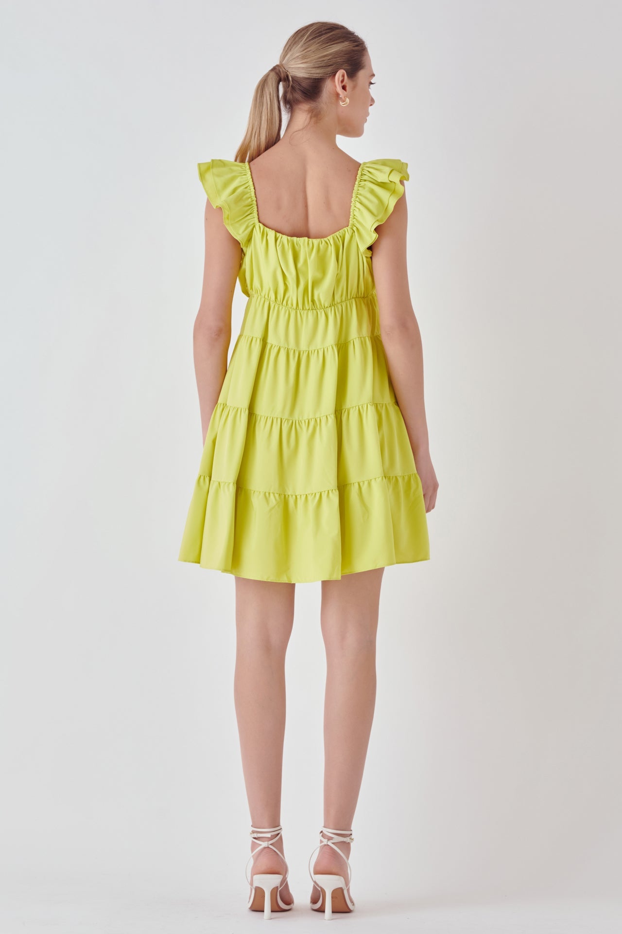 Tiered Mini Dress
