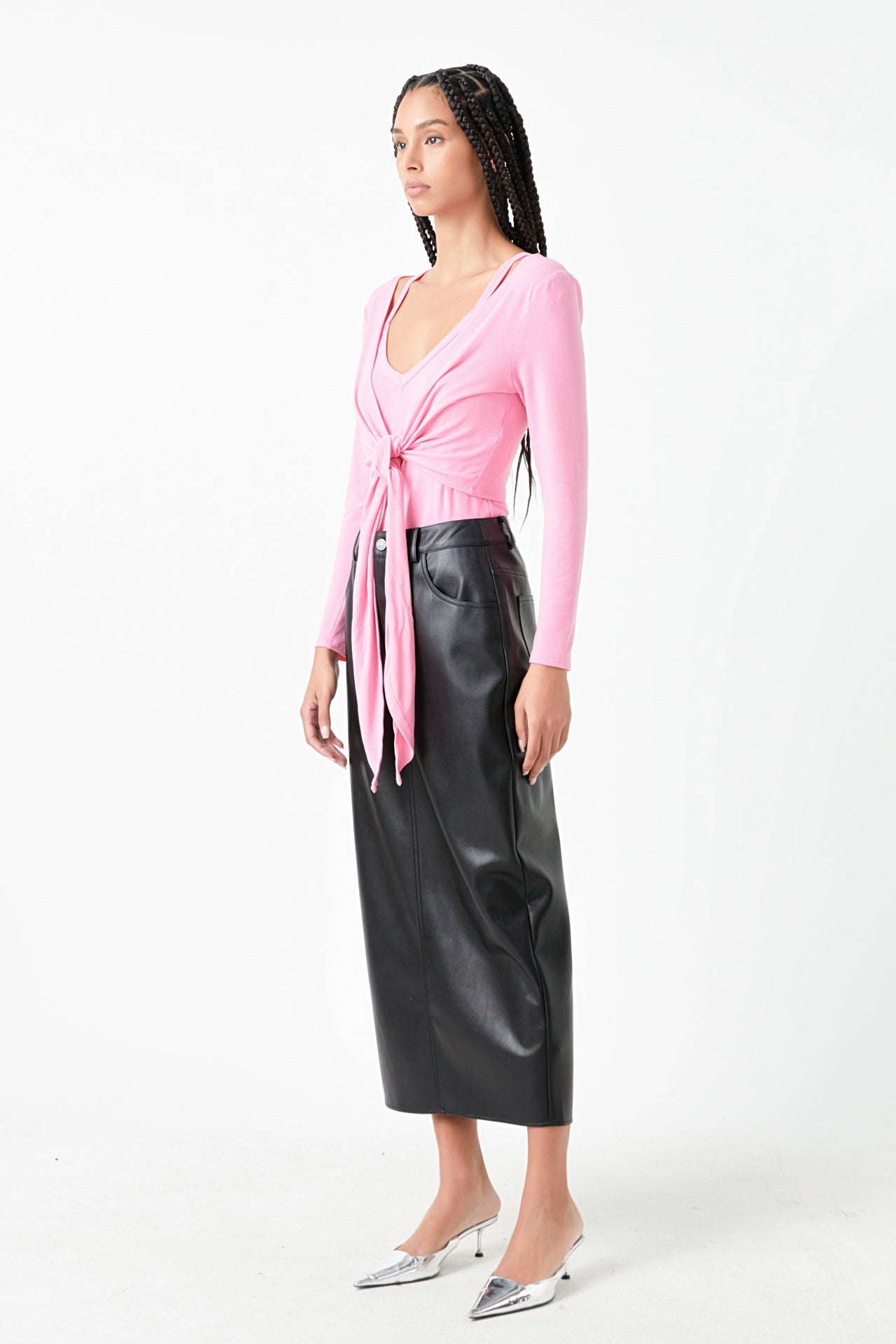 GREY LAB - Two Piece Set Cardigan Cami - TOPS available at Objectrare