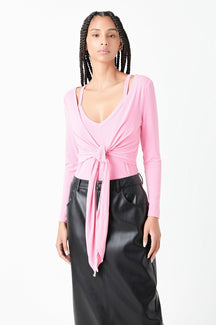 GREY LAB - Two Piece Set Cardigan Cami - TOPS available at Objectrare