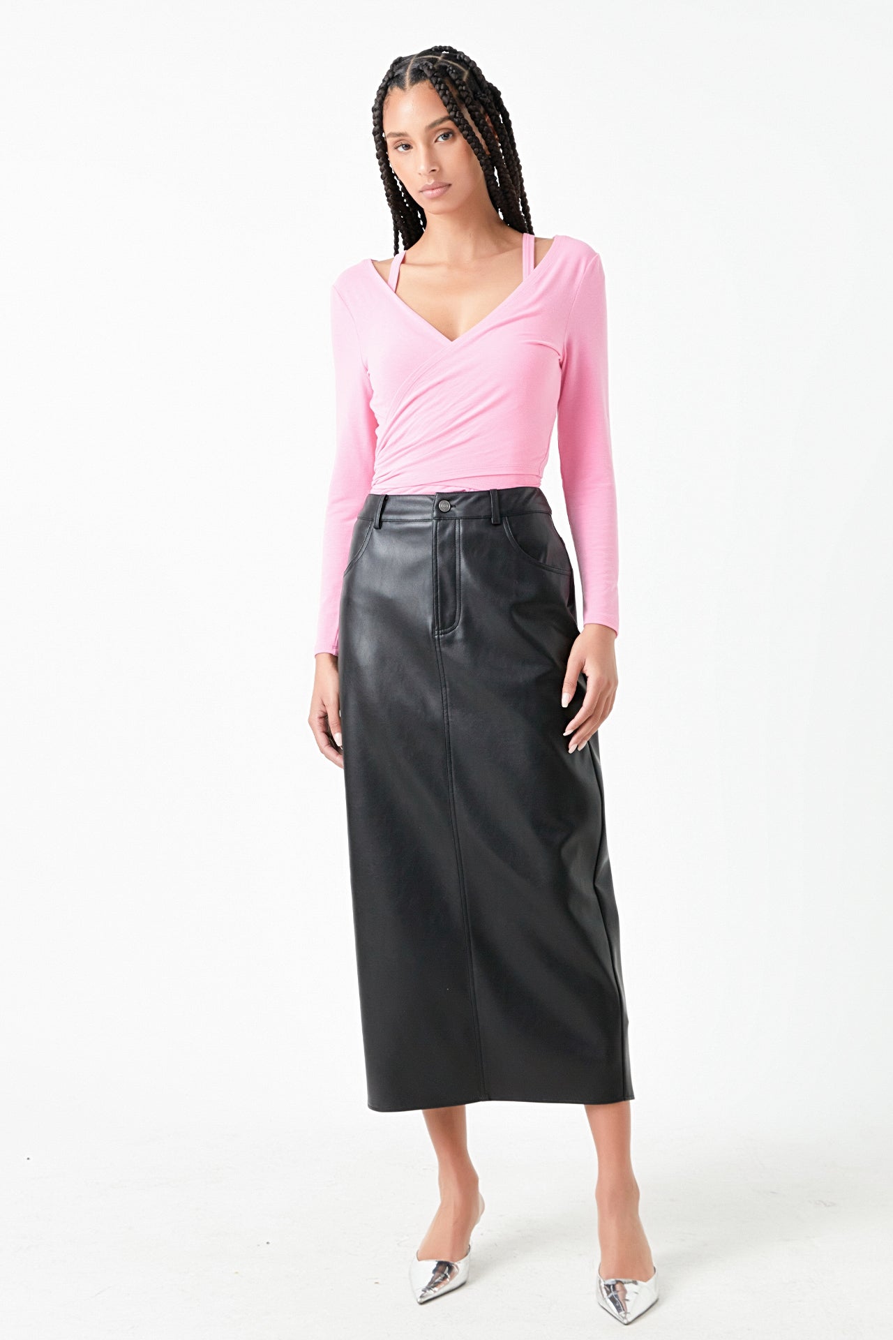 GREY LAB - Two Piece Set Cardigan Cami - TOPS available at Objectrare