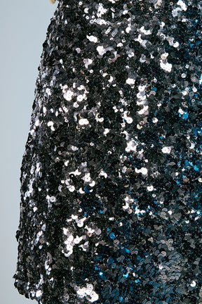 ENDLESS ROSE - Multi Sequined Mini Skirt - SKIRTS available at Objectrare