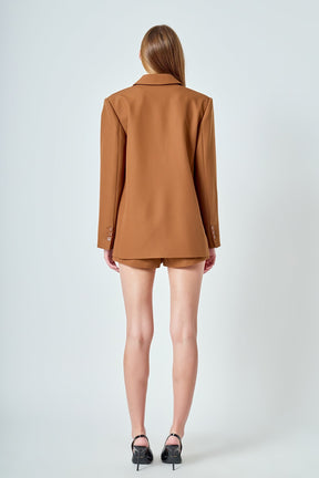 Everyday Oversize 2 button Blazer