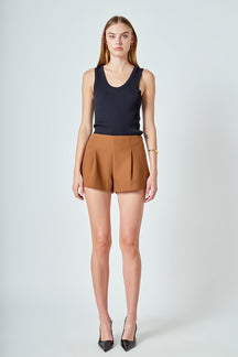 ENDLESS ROSE - High Rise Shorts - SHORTS available at Objectrare