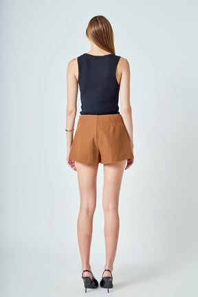 ENDLESS ROSE - High Rise Shorts - SHORTS available at Objectrare