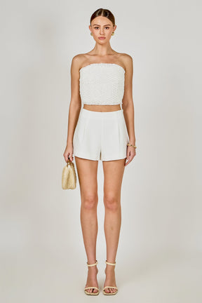 ENDLESS ROSE - High Rise Shorts - SHORTS available at Objectrare