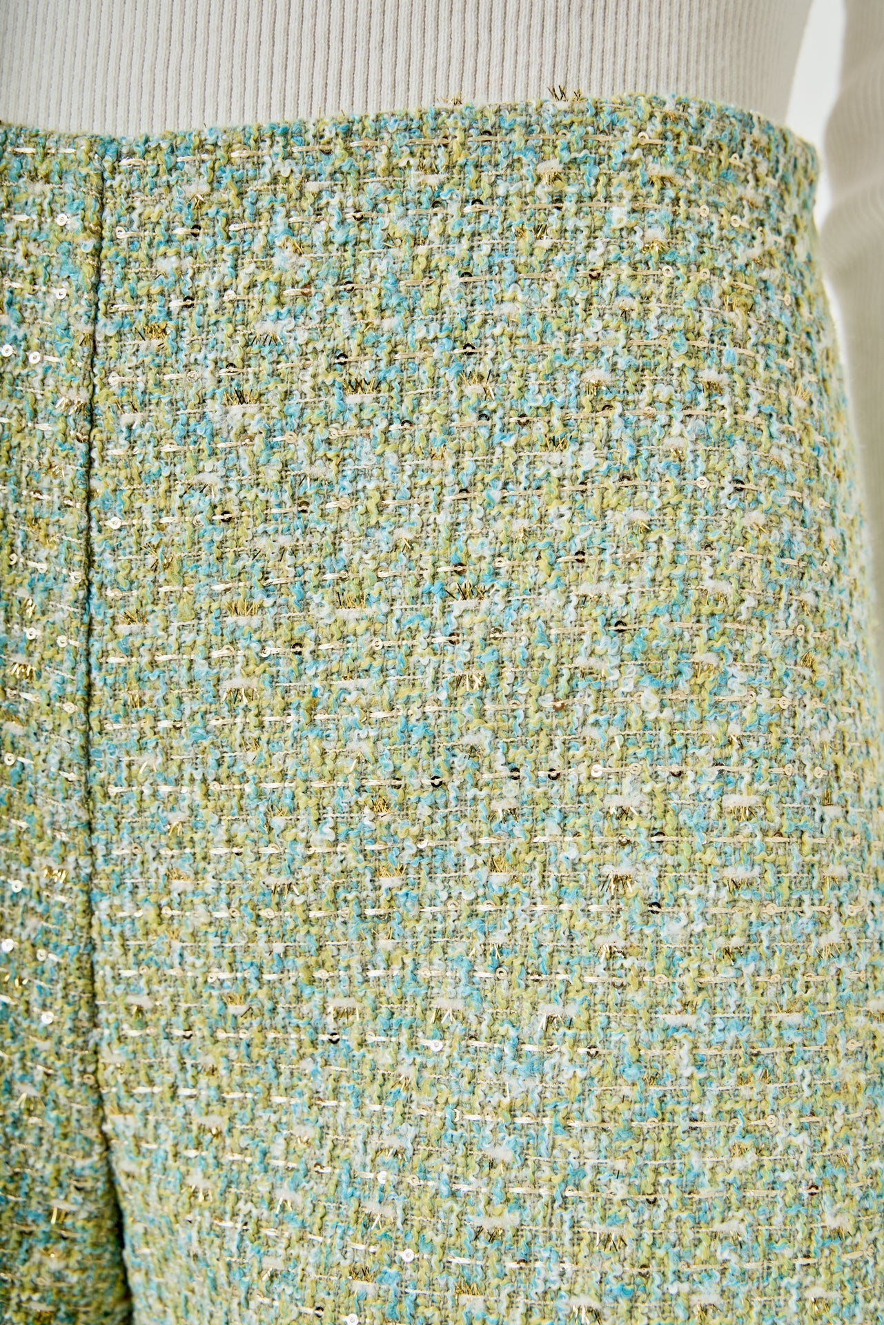 Tweed High Waisted Shorts