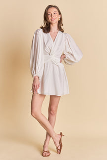 ENDLESS ROSE - Twist Front Mini Dress - DRESSES available at Objectrare