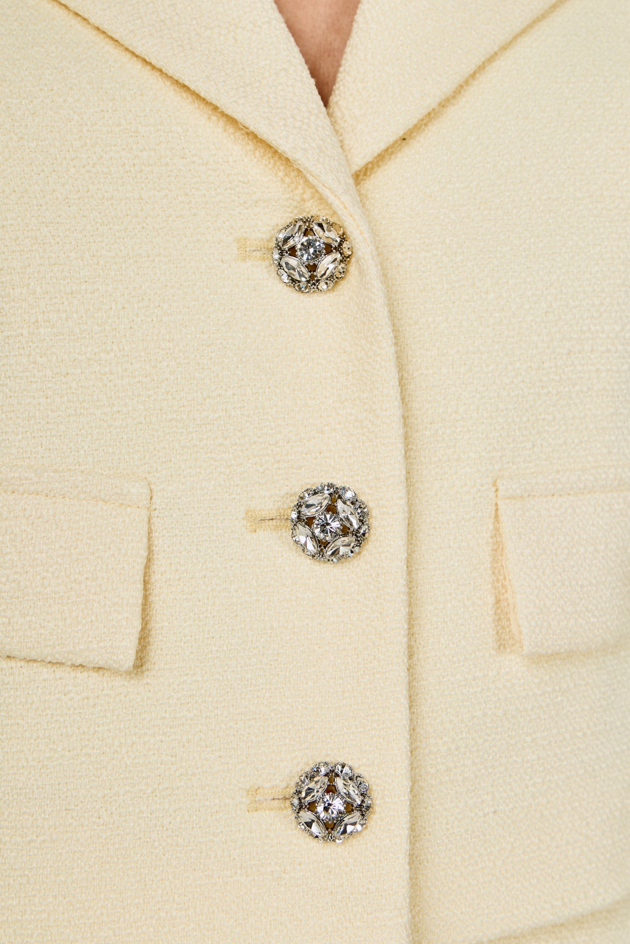 Cropped Tweed Jacket