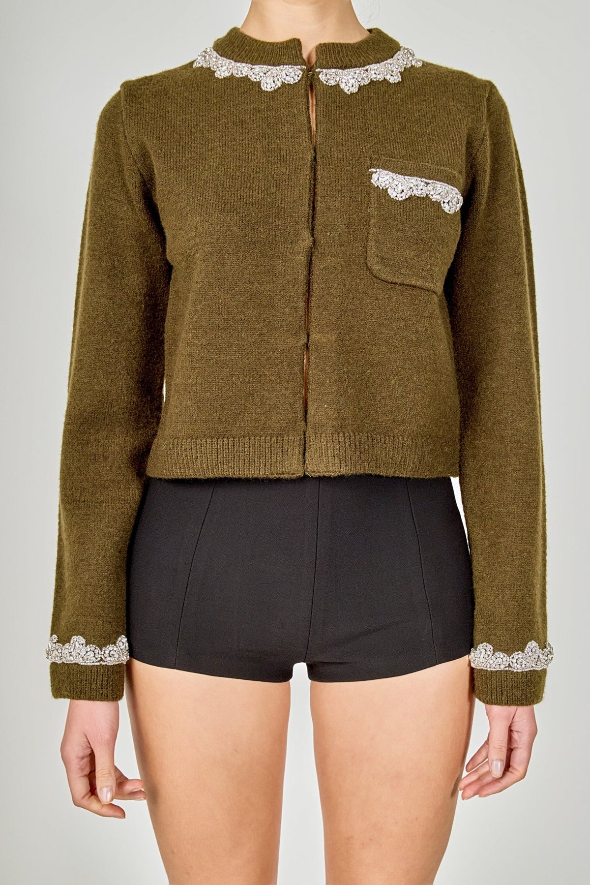 ENDLESS ROSE - Jewel Cardigan - SWEATERS & KNITS available at Objectrare