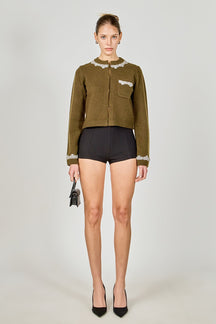 ENDLESS ROSE - Jewel Cardigan - SWEATERS & KNITS available at Objectrare