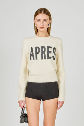 ENDLESS ROSE - APRES sweater - SWEATERS & KNITS available at Objectrare