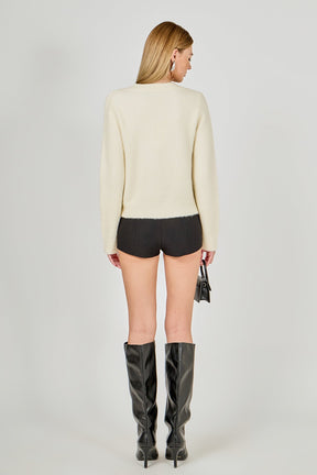 ENDLESS ROSE - APRES Sweater - SWEATERS & KNITS available at Objectrare