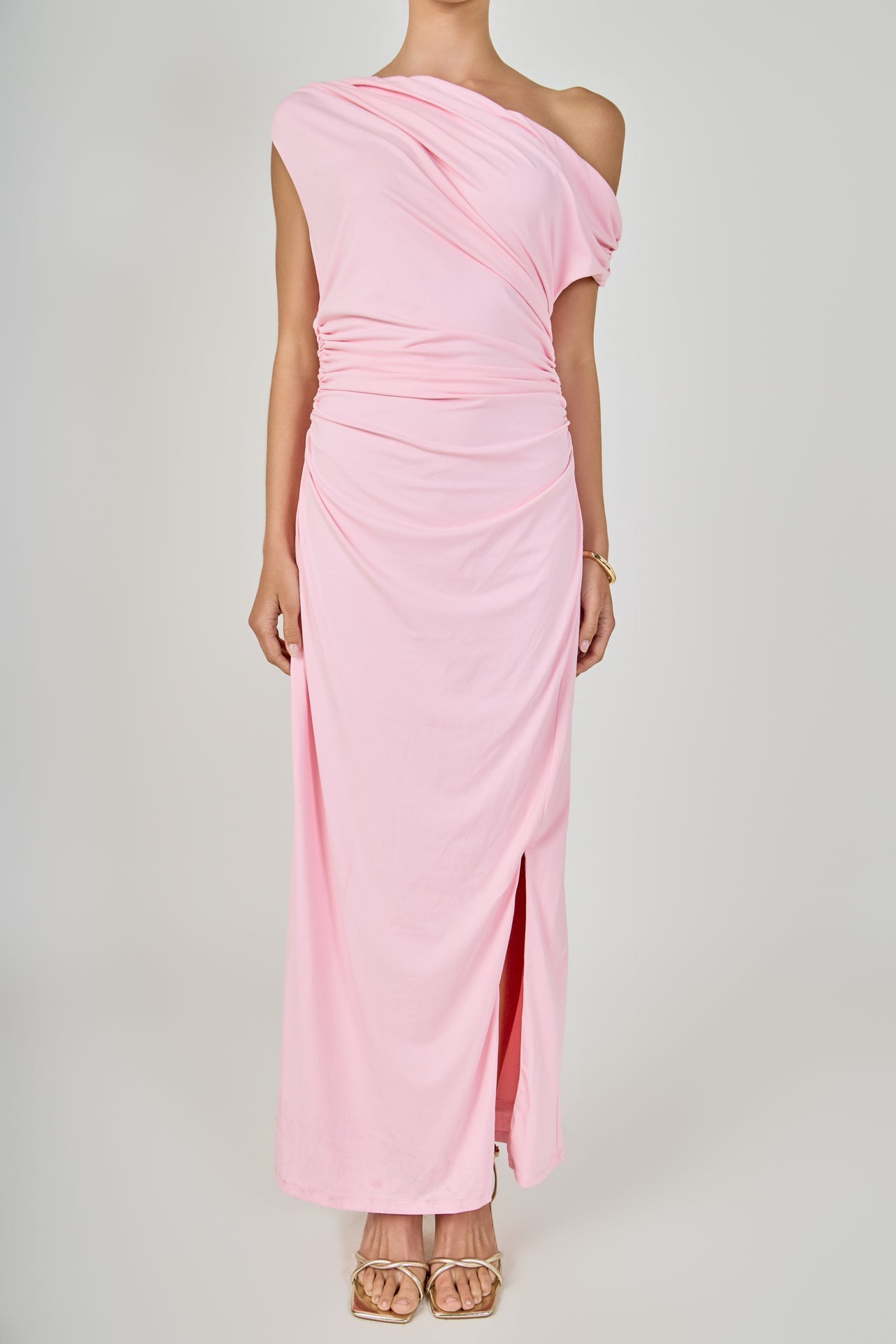 ENDLESS ROSE - Off Shoulder Midi Dress - DRESSES available at Objectrare