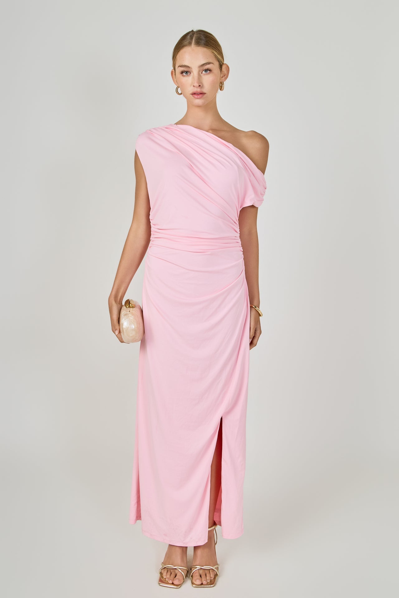 ENDLESS ROSE - Off Shoulder Midi Dress - DRESSES available at Objectrare