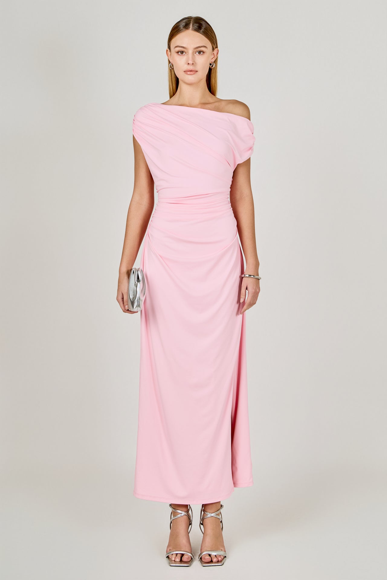ENDLESS ROSE - Off Shoulder Midi Dress - DRESSES available at Objectrare