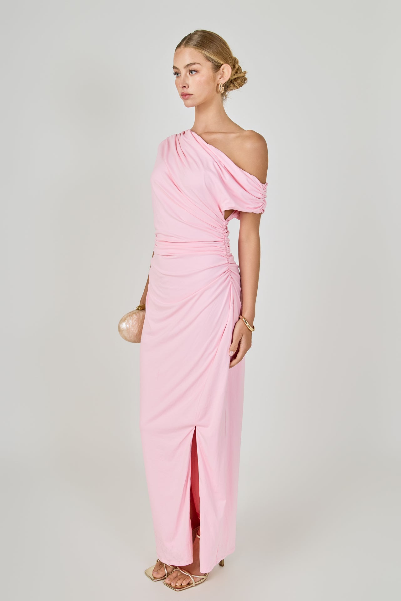 ENDLESS ROSE - Off Shoulder Midi Dress - DRESSES available at Objectrare