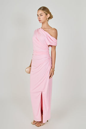 ENDLESS ROSE - Off Shoulder Midi Dress - DRESSES available at Objectrare