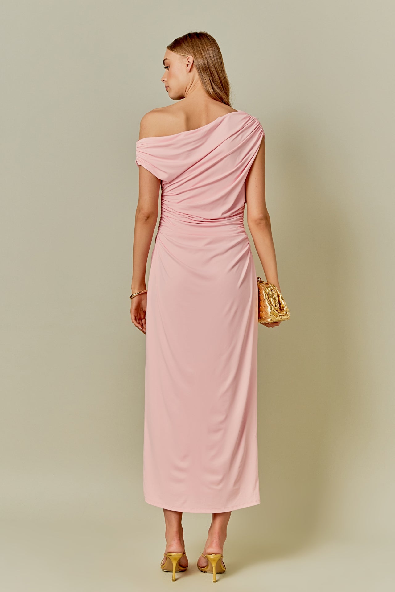 ENDLESS ROSE - Off Shoulder Midi Dress - DRESSES available at Objectrare