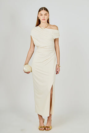 ENDLESS ROSE - Off Shoulder Midi Dress - DRESSES available at Objectrare