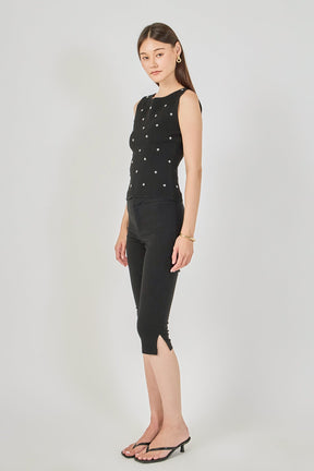 Jewel Embellished Top