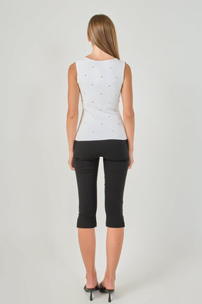 Jewel Embellished Top
