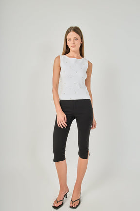 Jewel Embellished Top