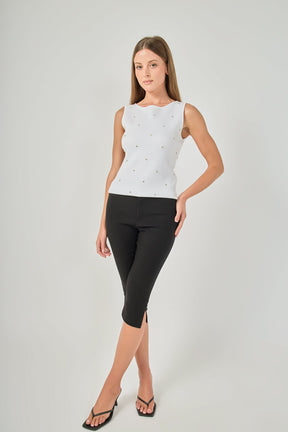Jewel Embellished Top