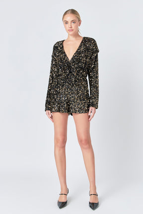 Sequin Romper