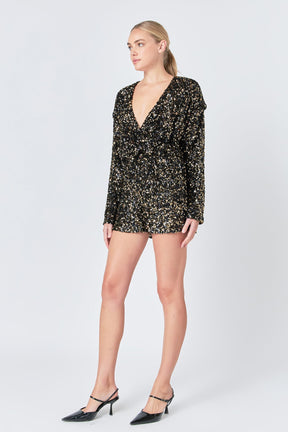 Sequin Romper