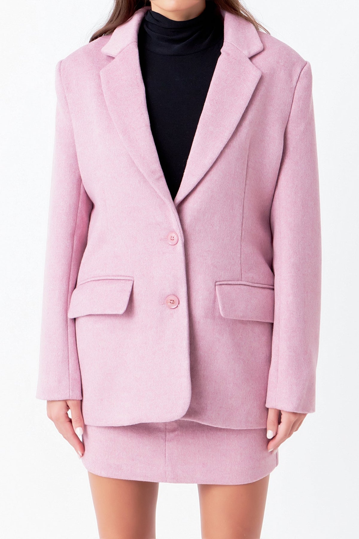 ENDLESS ROSE - Endless Rose - Wool Boxy Oversize Blazer - JACKETS available at Objectrare