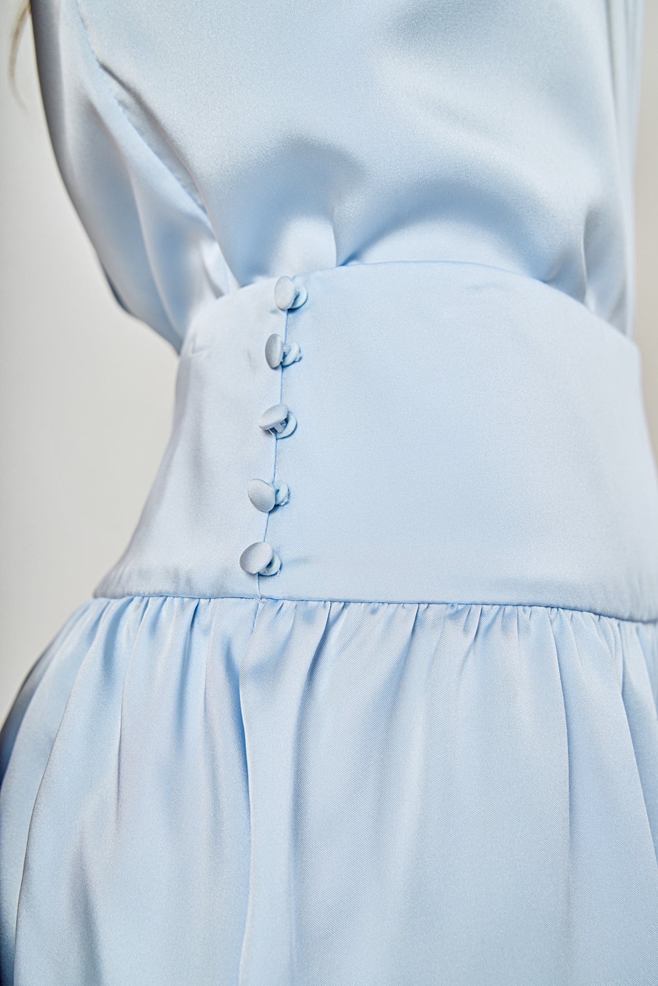 ENDLESS ROSE - Low Rise Satin Mini Skirt - SKIRTS available at Objectrare